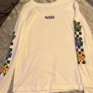 Vans White long sleeve